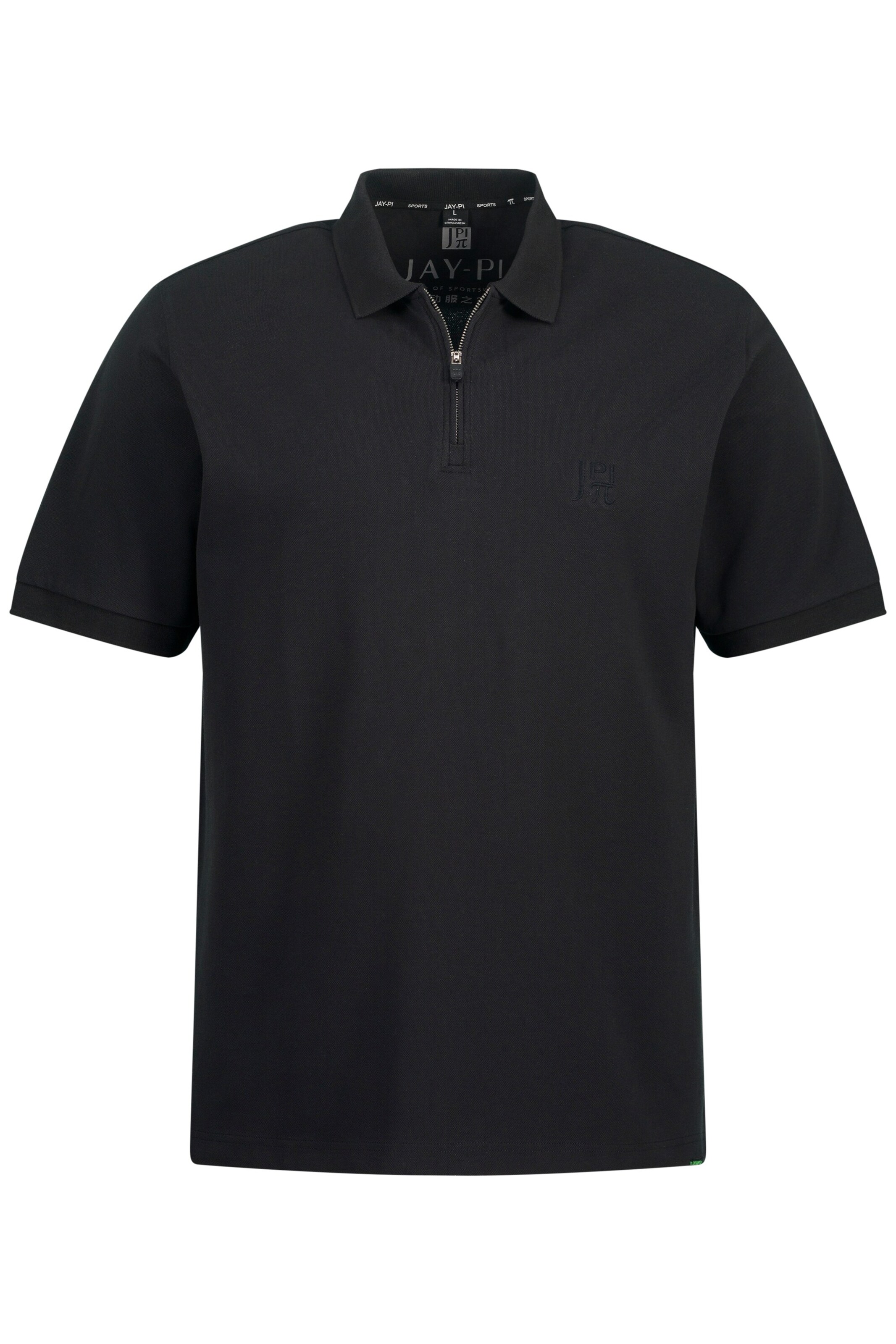 JAY-PI Functioneel shirt in Zwart: voorkant