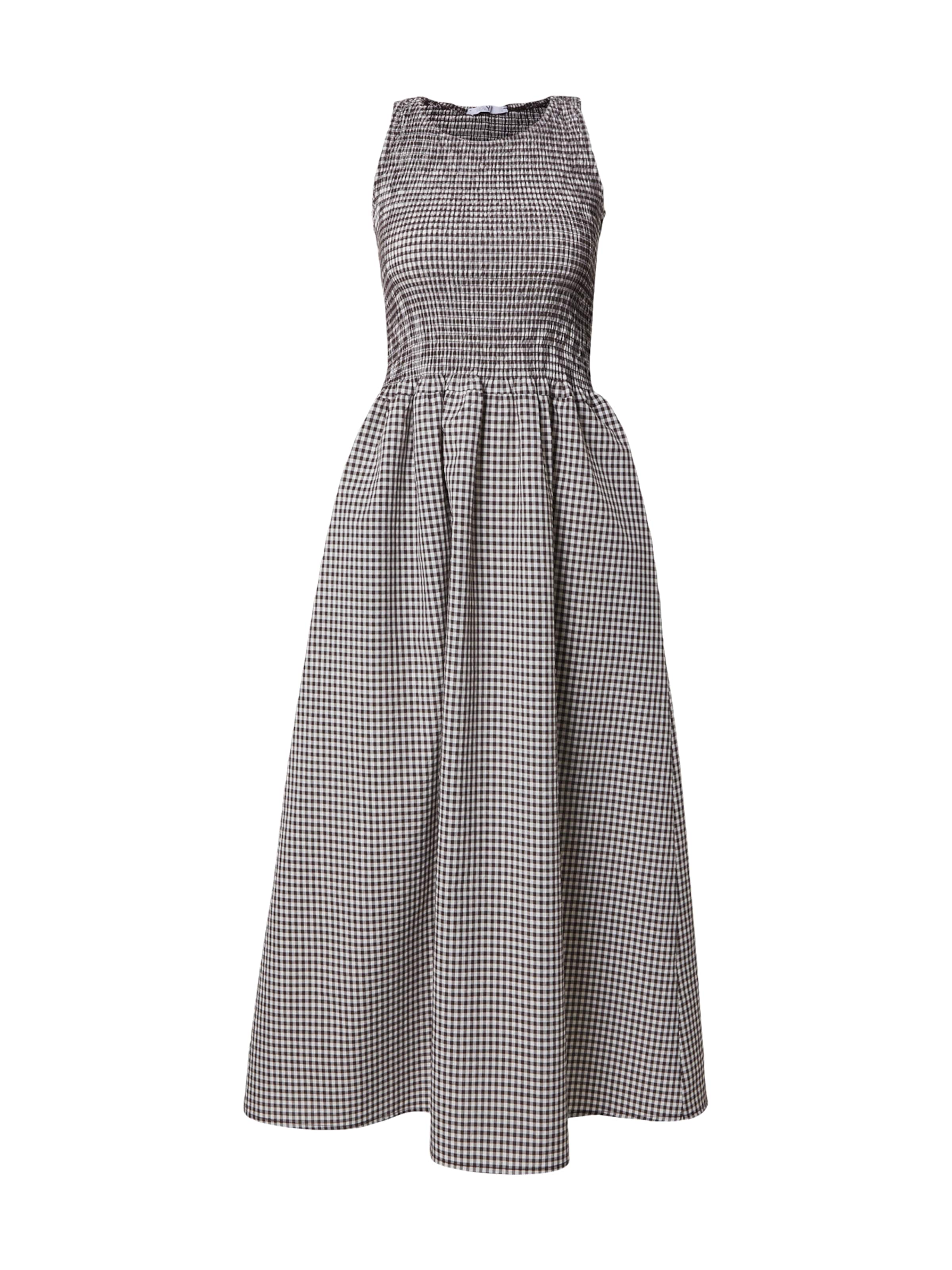 Hailys - Vestido 'Mi44na' em castanho: frente