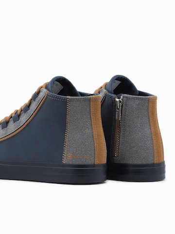 Ombre Sneaker high i blå