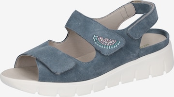 WALDLÄUFER Sandals in Blue: front