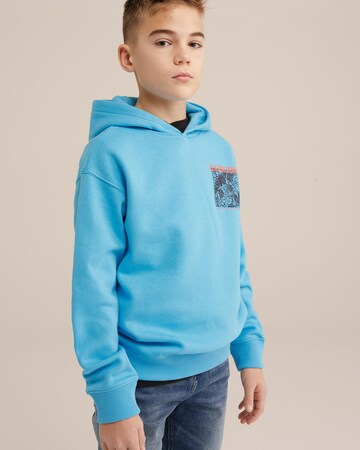 Felpa di WE Fashion in blu: frontale
