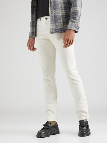 SCOTCH & SODA Slimfit Broek in Wit: voorkant