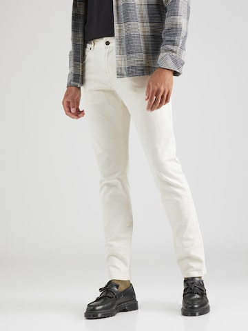 SCOTCH & SODA Slimfit Παντελόνι σε λευκό: μπροστά