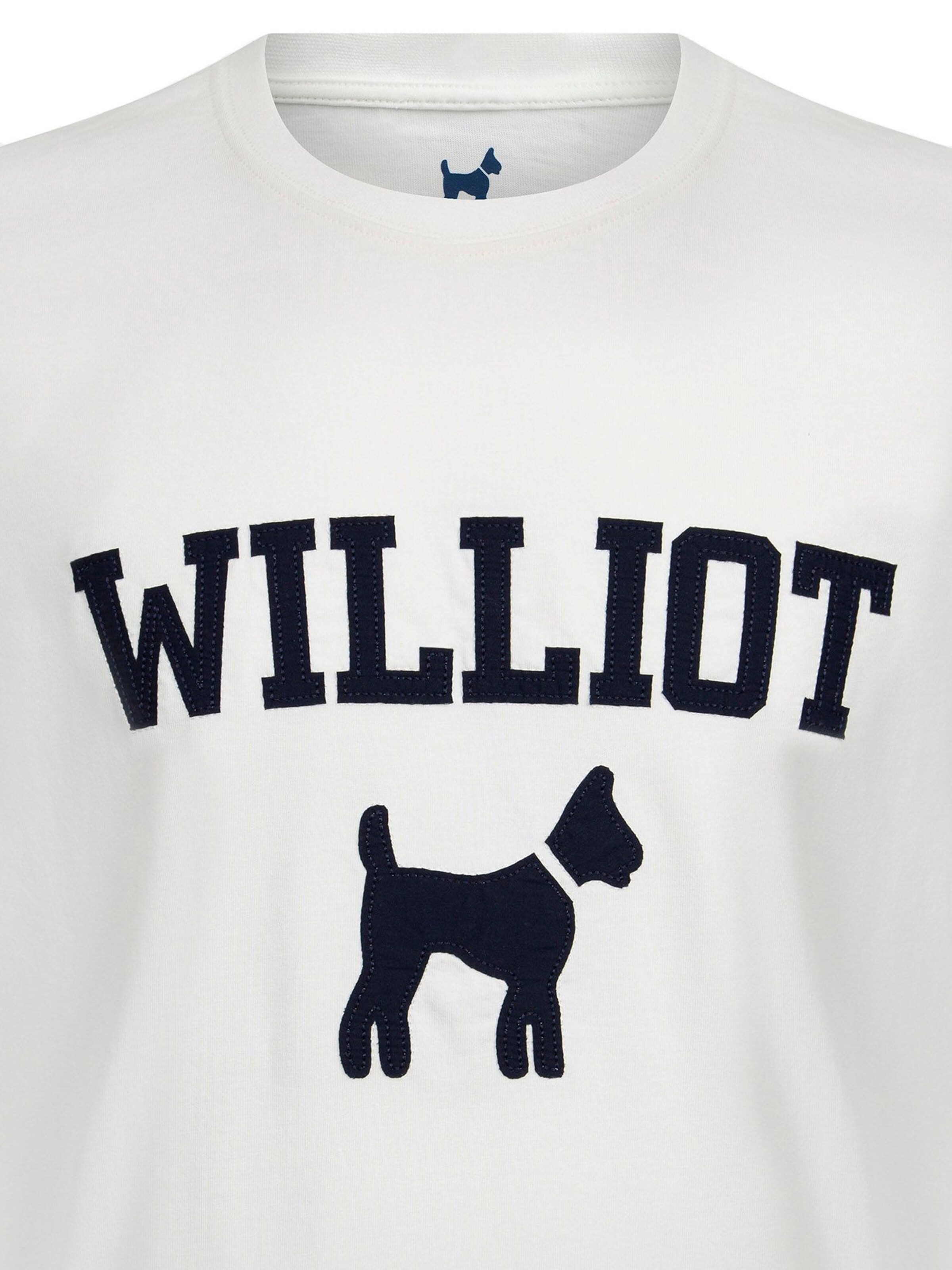 Maglietta di Williot in bianco