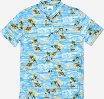 QUIKSILVER Overhemd 'Safe Paradise' in Blauw: voorkant
