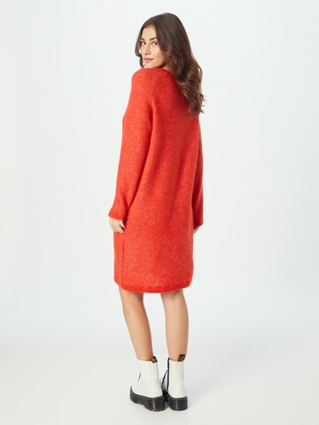 SELECTED FEMME Knitted dress in Red