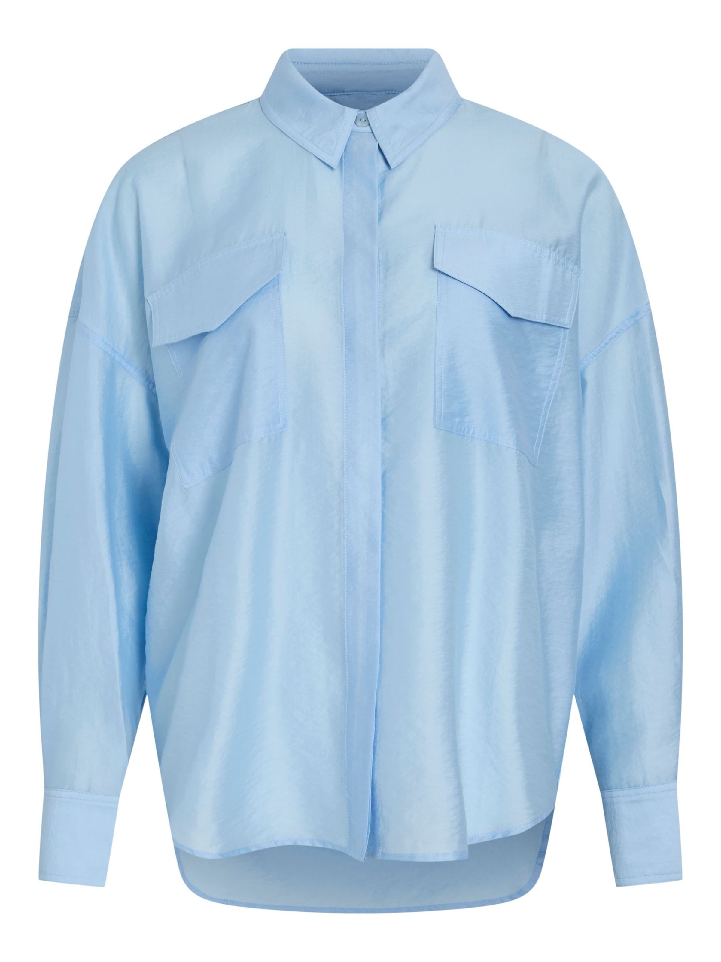 Camicia da donna di ROUGE EDIT in blu: frontale