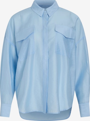 Camicia da donna di ROUGE EDIT in blu: frontale