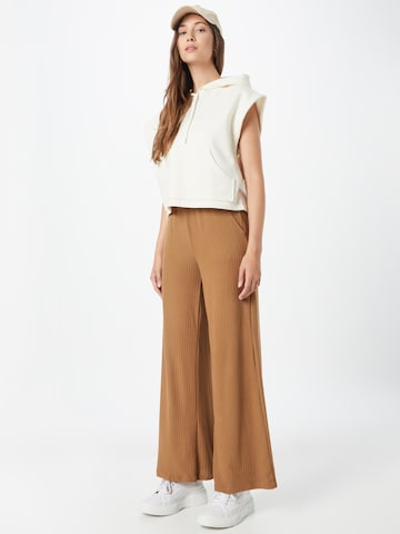 Urban Classics Wide Leg Hose in Braun