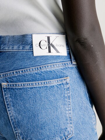 Calvin Klein Jeans Szabványos Farmer 'LOW RISE STRAIGHT' - kék