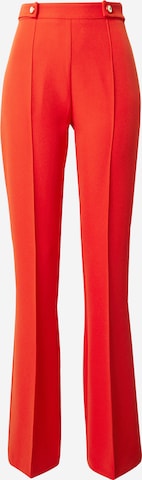 Chiara Ferragni Flared Pantalon in Rood: voorkant