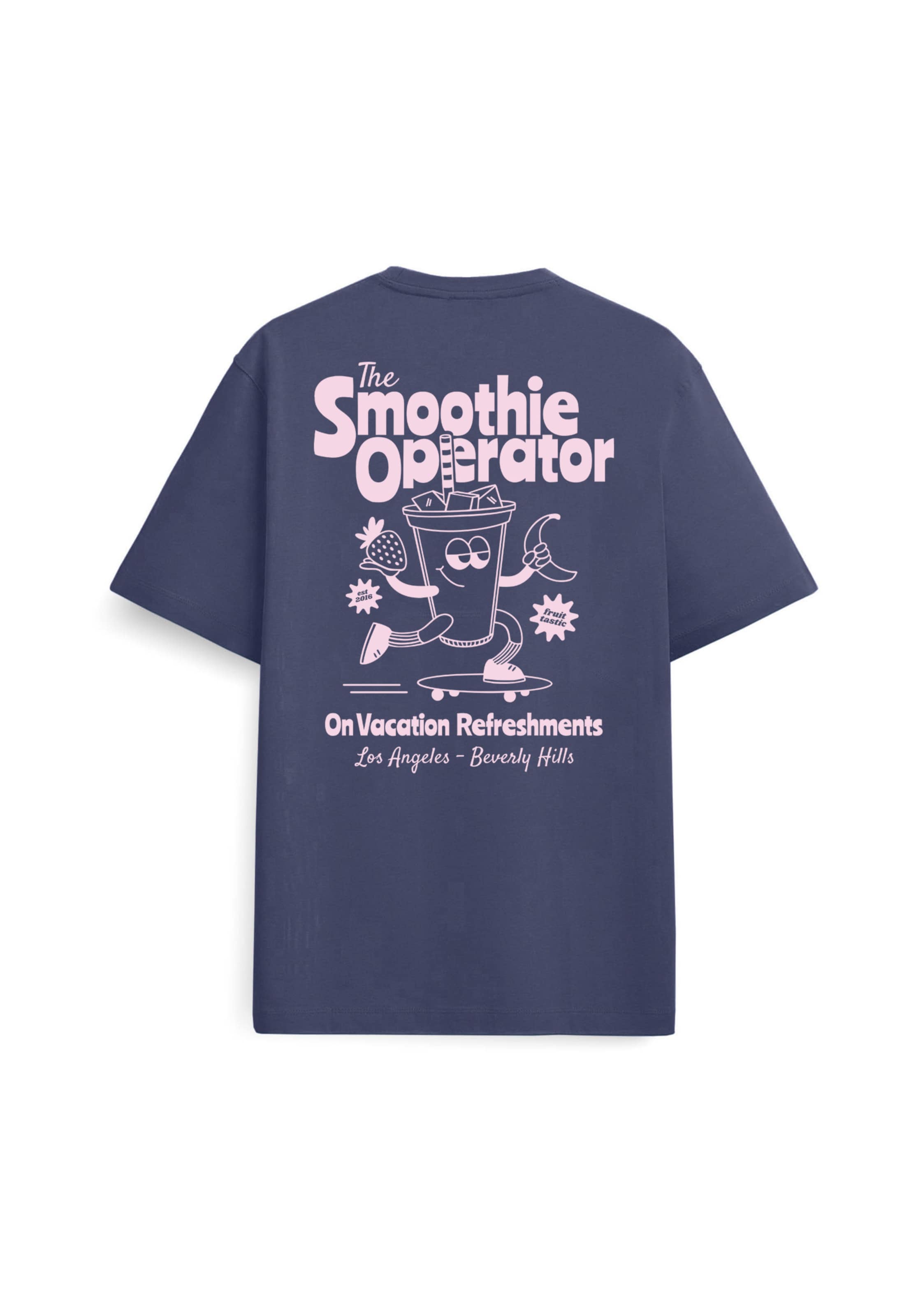 On Vacation Shirt 'Smoothie Operator' in Purple