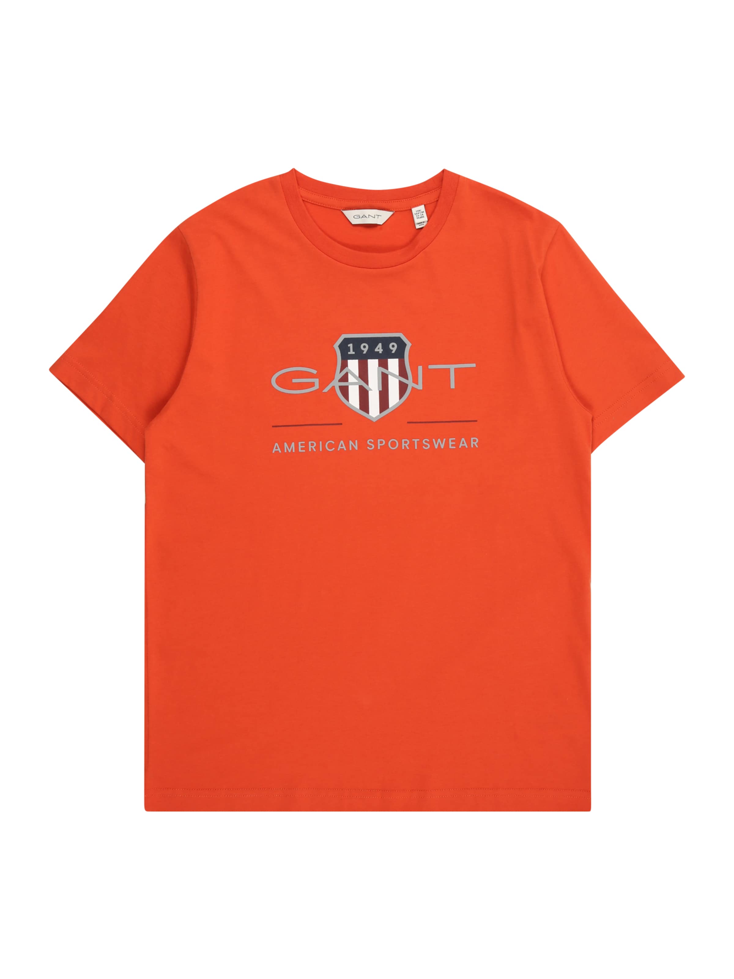 GANT Shirt in Oranje: voorkant