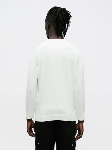 HUGO Pulóver 'San Cassius-C2' - bézs