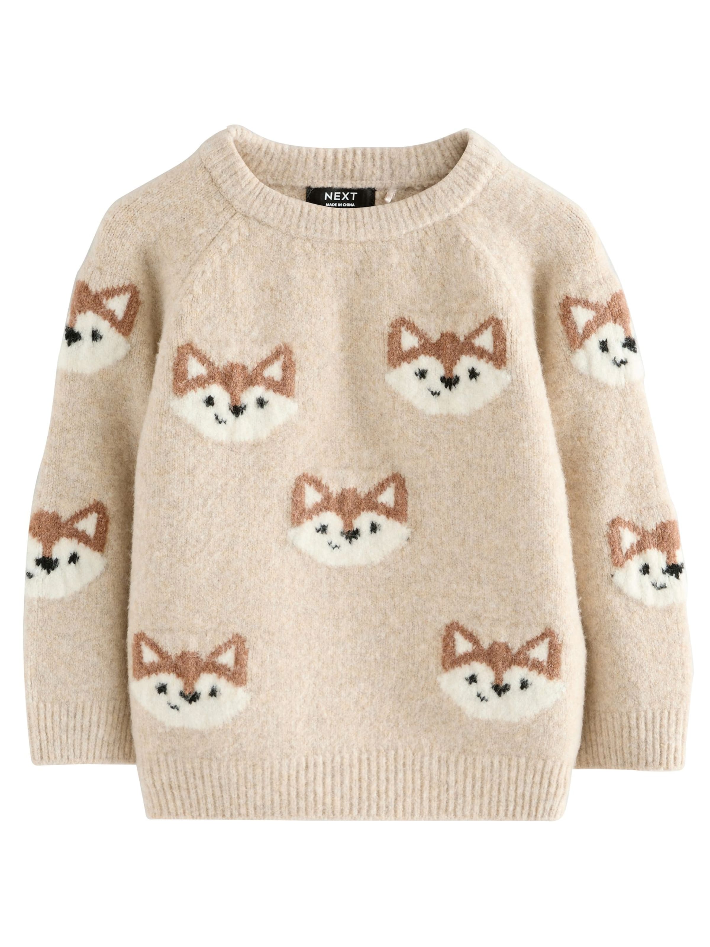 Next Svetr – béžová: přední strana