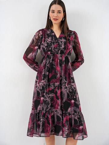 Bigdart Dress in Pink: front