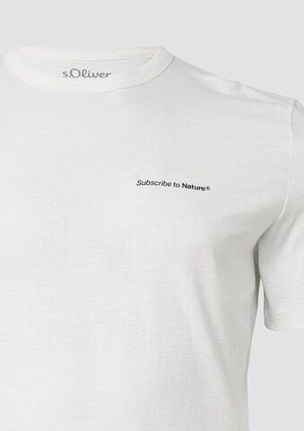 s.Oliver T-Shirt in Weiß