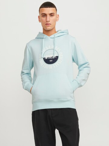 Felpa 'Cobin' di JACK & JONES in blu: frontale