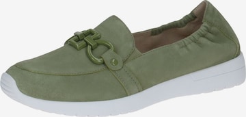CAPRICE Slipper in Grün: Vorderseite