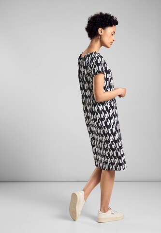 STREET ONE Sommerkleid in Schwarz