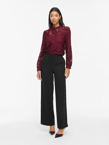 Chemisier 'SALA' VILA en rouge