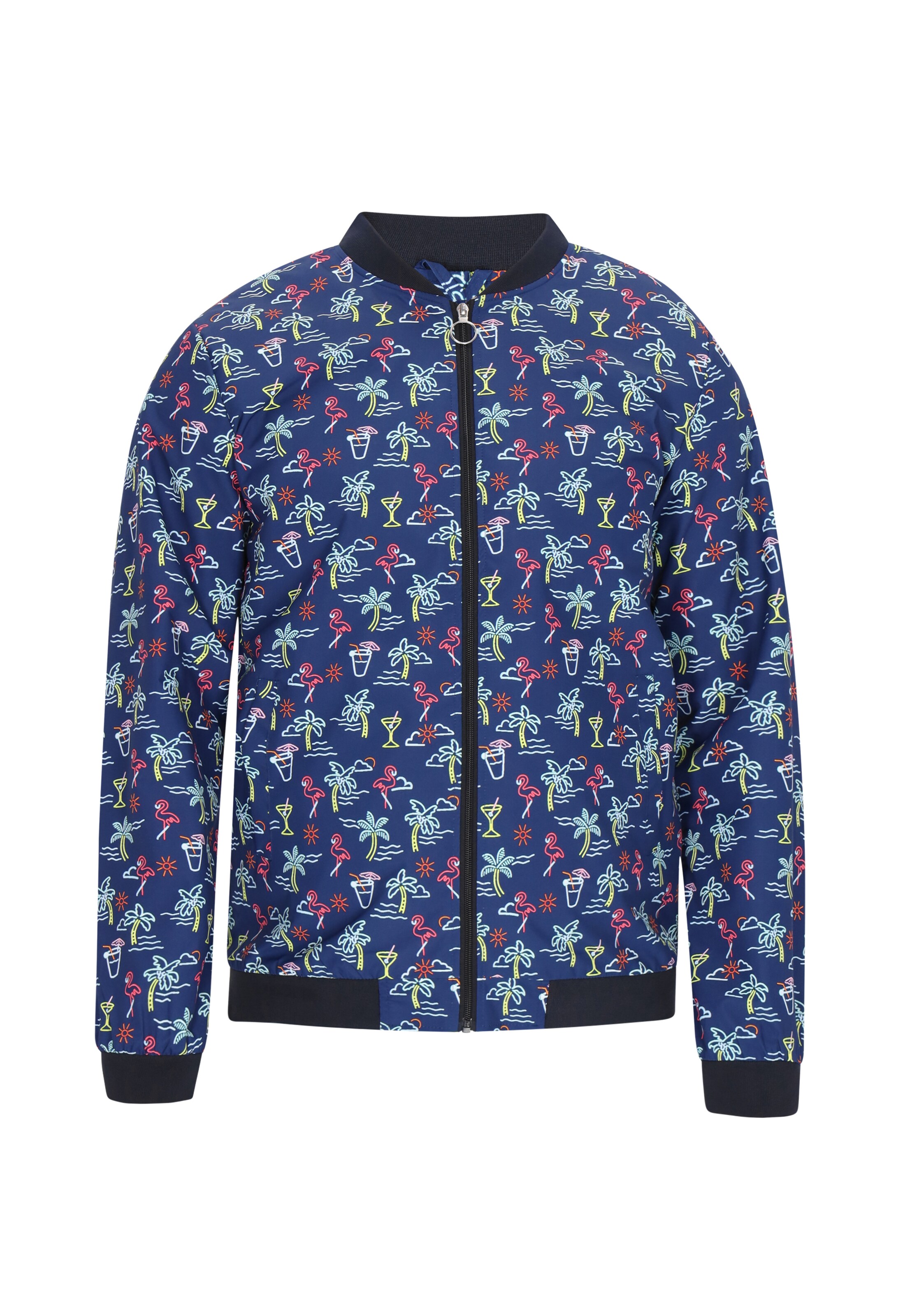 MO Jacke in Blau: Vorderseite