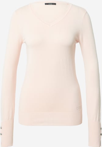 GUESS Sweater 'GENA' in Pink: front