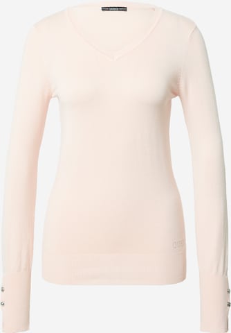 Pull-over 'GENA' GUESS en rose : devant