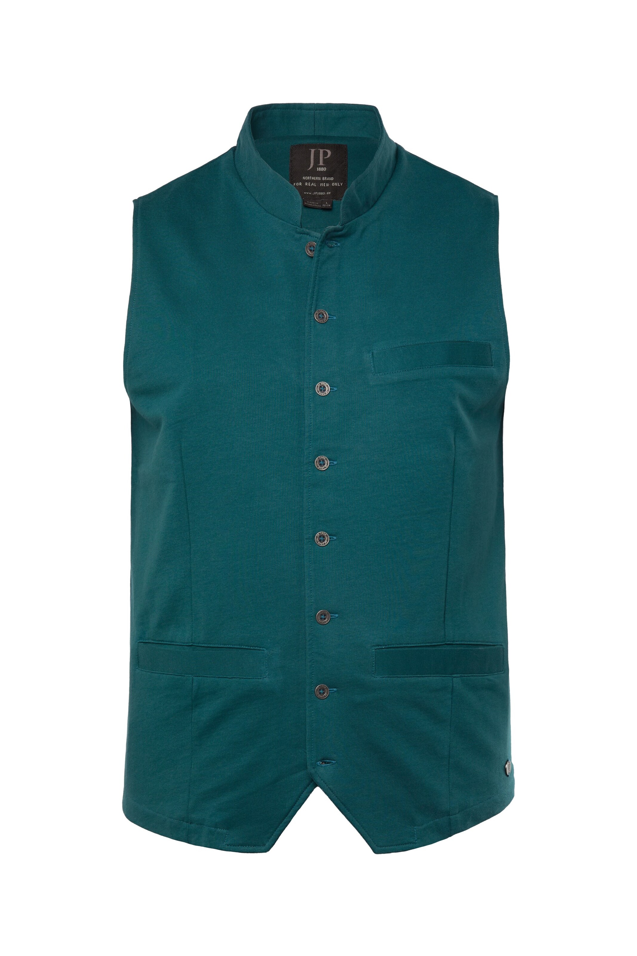JP1880 Weste in Grün: Vorderseite