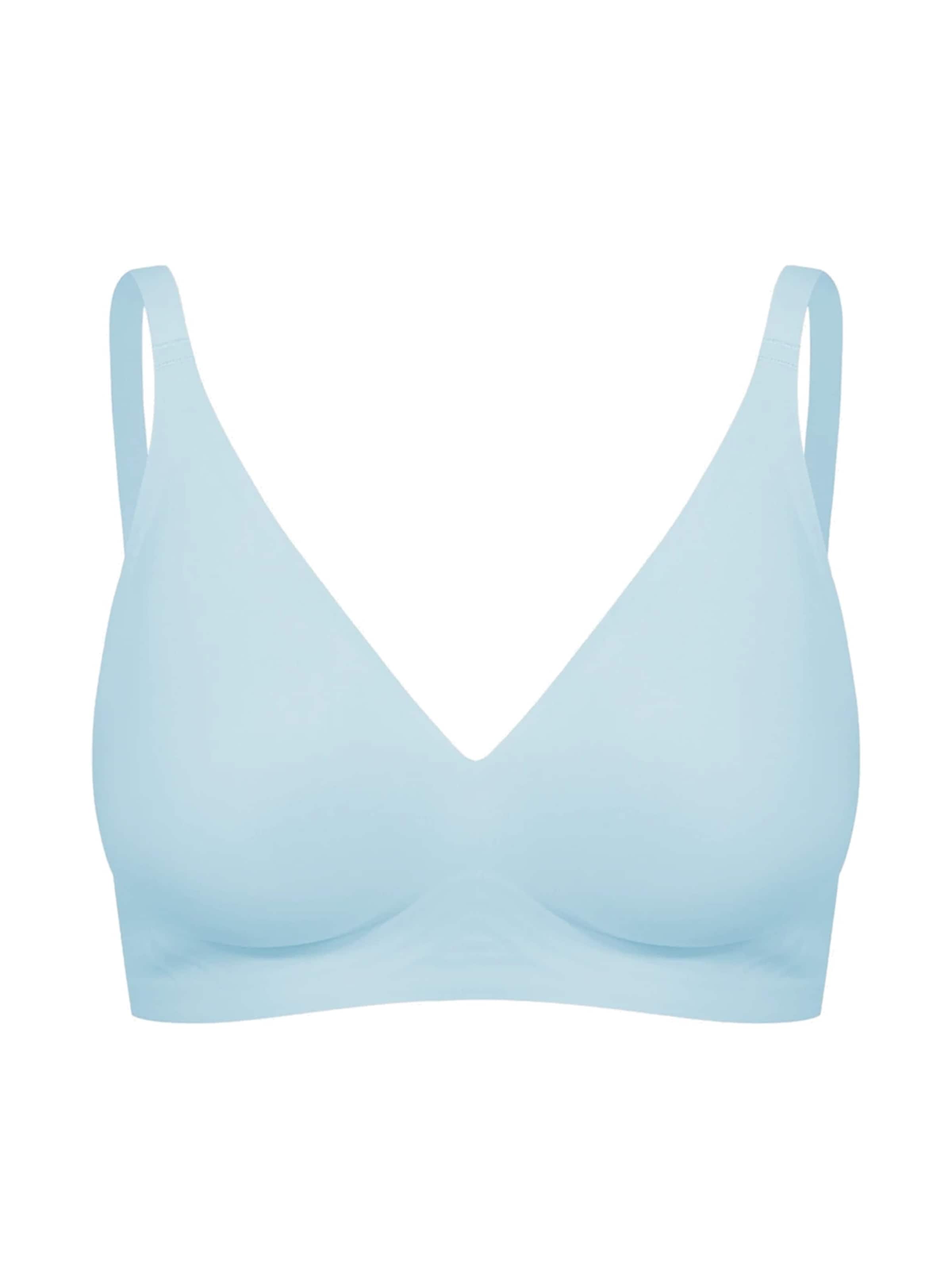 Soutien-gorge 'Comfort Push-Up BH' cfab (formerly creamy fabrics) en bleu : devant