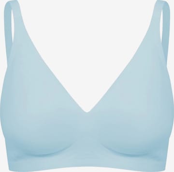 Soutien-gorge 'Comfort Push-Up BH' cfab (formerly creamy fabrics) en bleu : devant