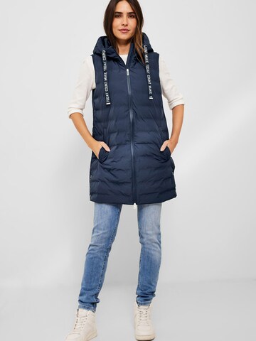 CECIL Weste in Blau