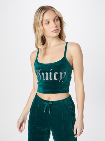 Top 'Rain' de la Juicy Couture White Label pe verde: față