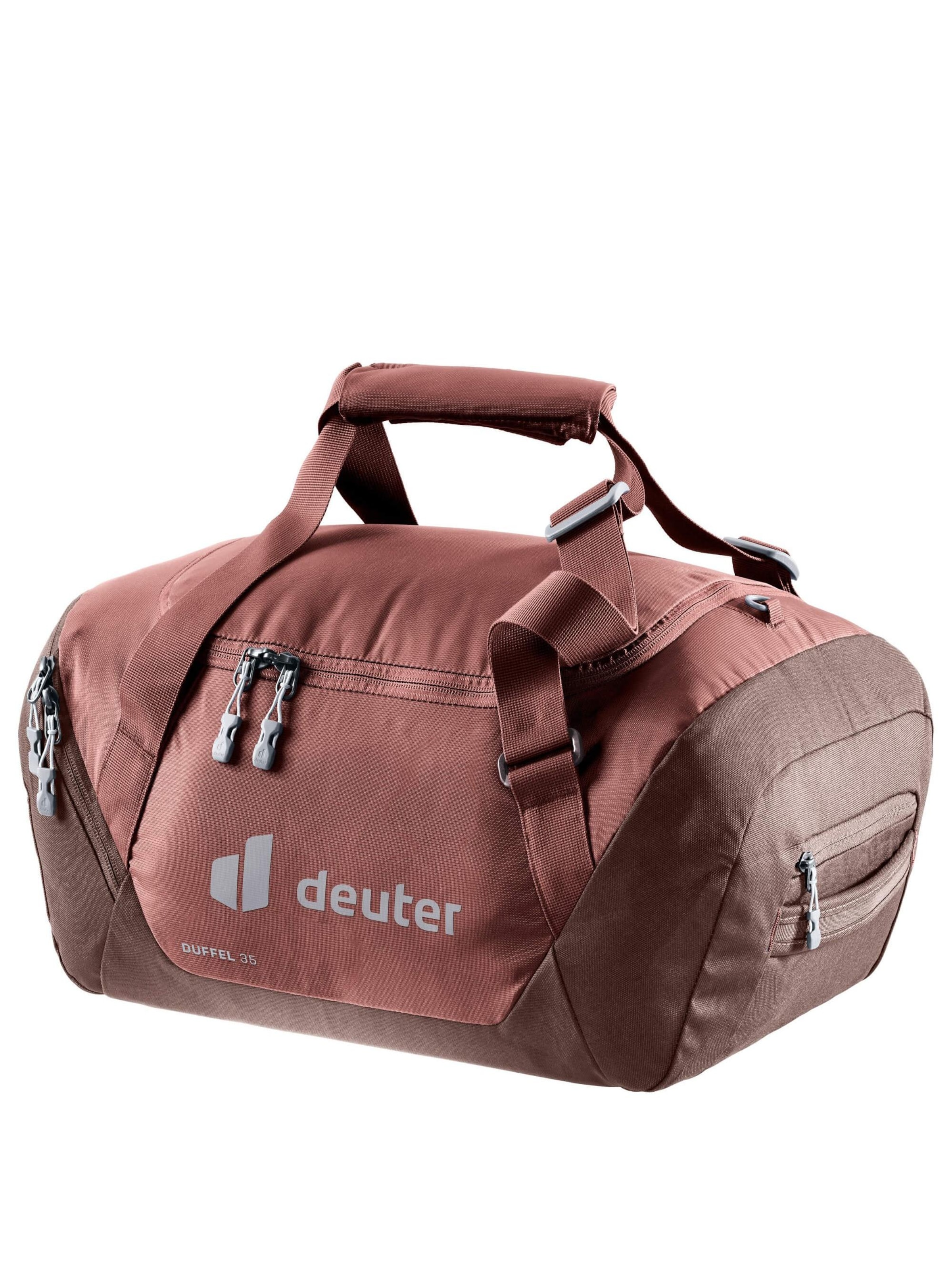DEUTER Travel bag 'Duffel' in Brown: front