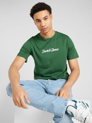 JACK & JONES Shirt 'HENRY' in Groen