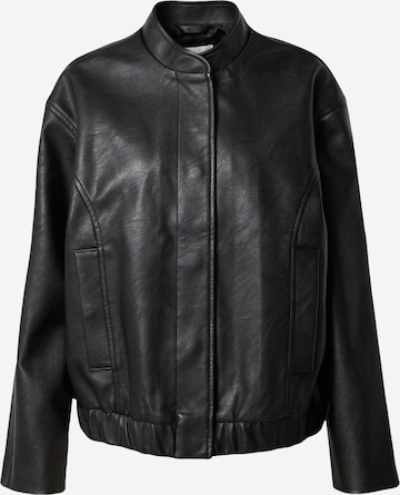 Abercrombie & FitchPrijelazna jakna 'CLASSIC' - crna boja: prednji dio