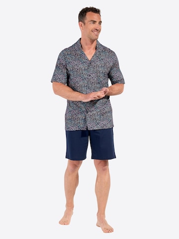 Pyjama court ' Sleepwear Vineyard ' HOM en bleu