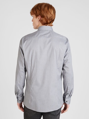 OLYMP Regular fit Button Up Shirt in Grey