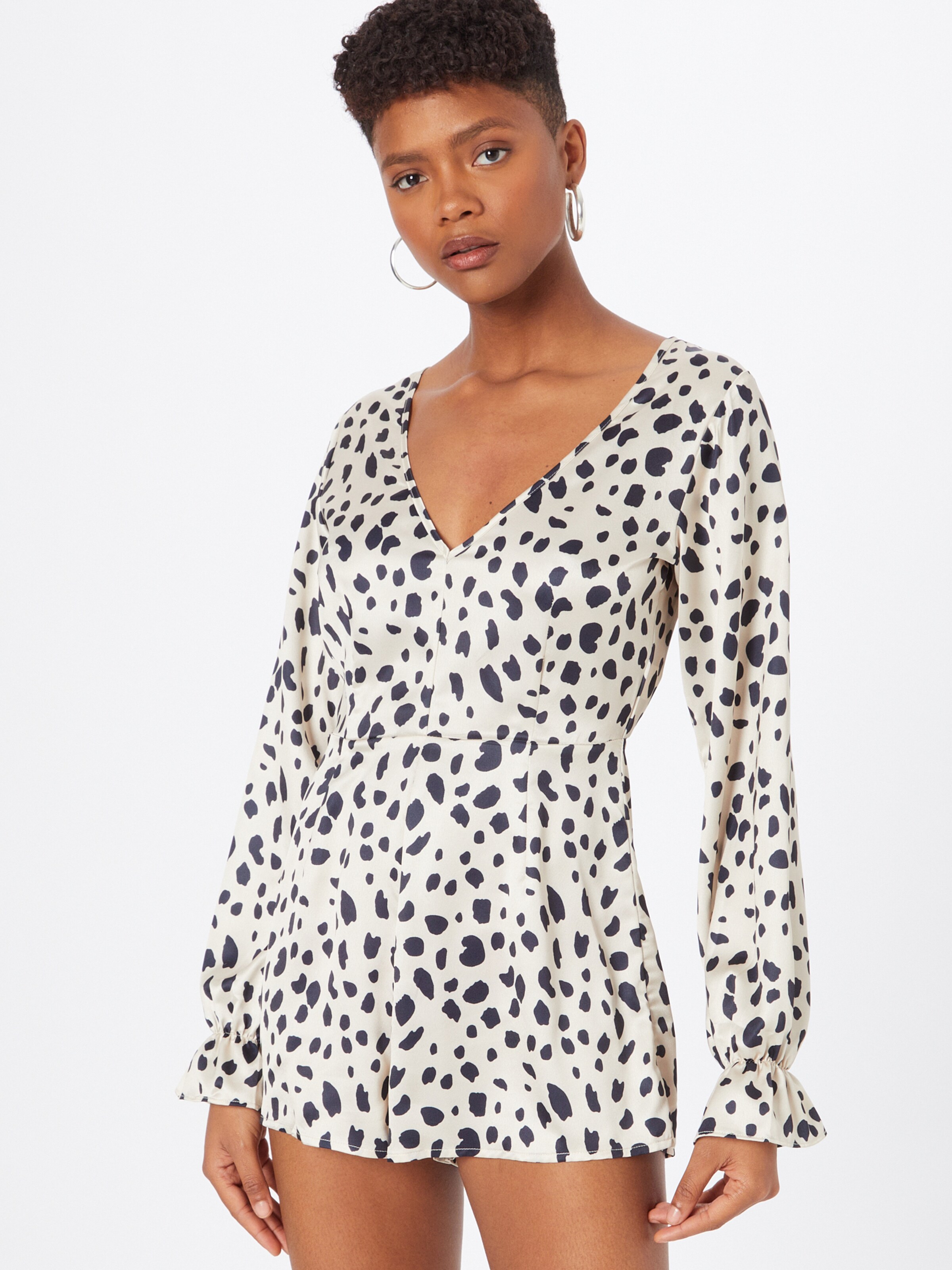 Missguided leopard print store jumpsuit