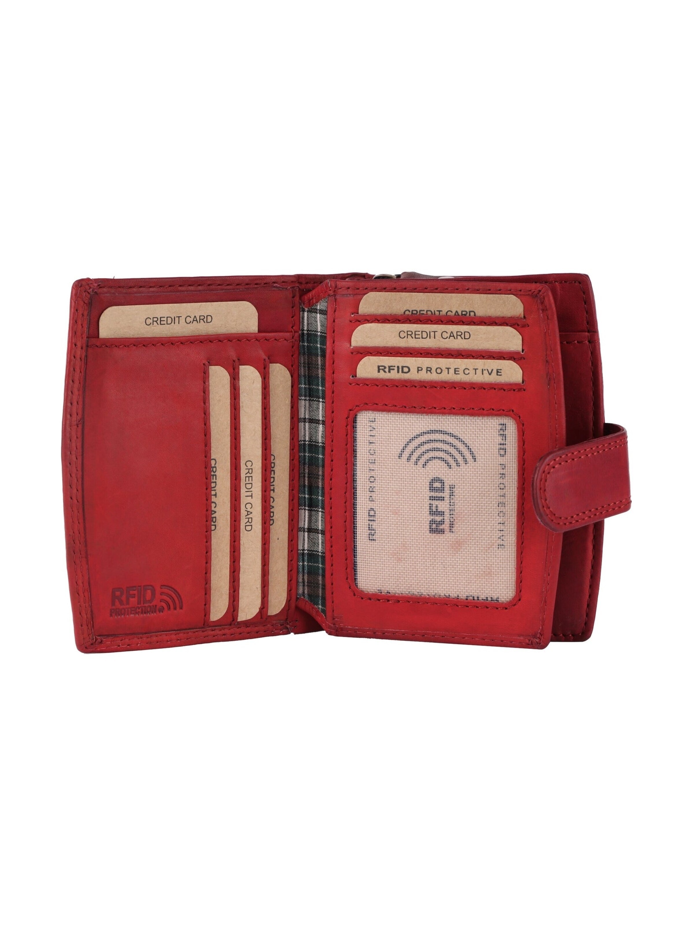 Benthill Wallet in Red