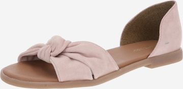 ABOUT YOU Sandals 'Denise' in Beige: front