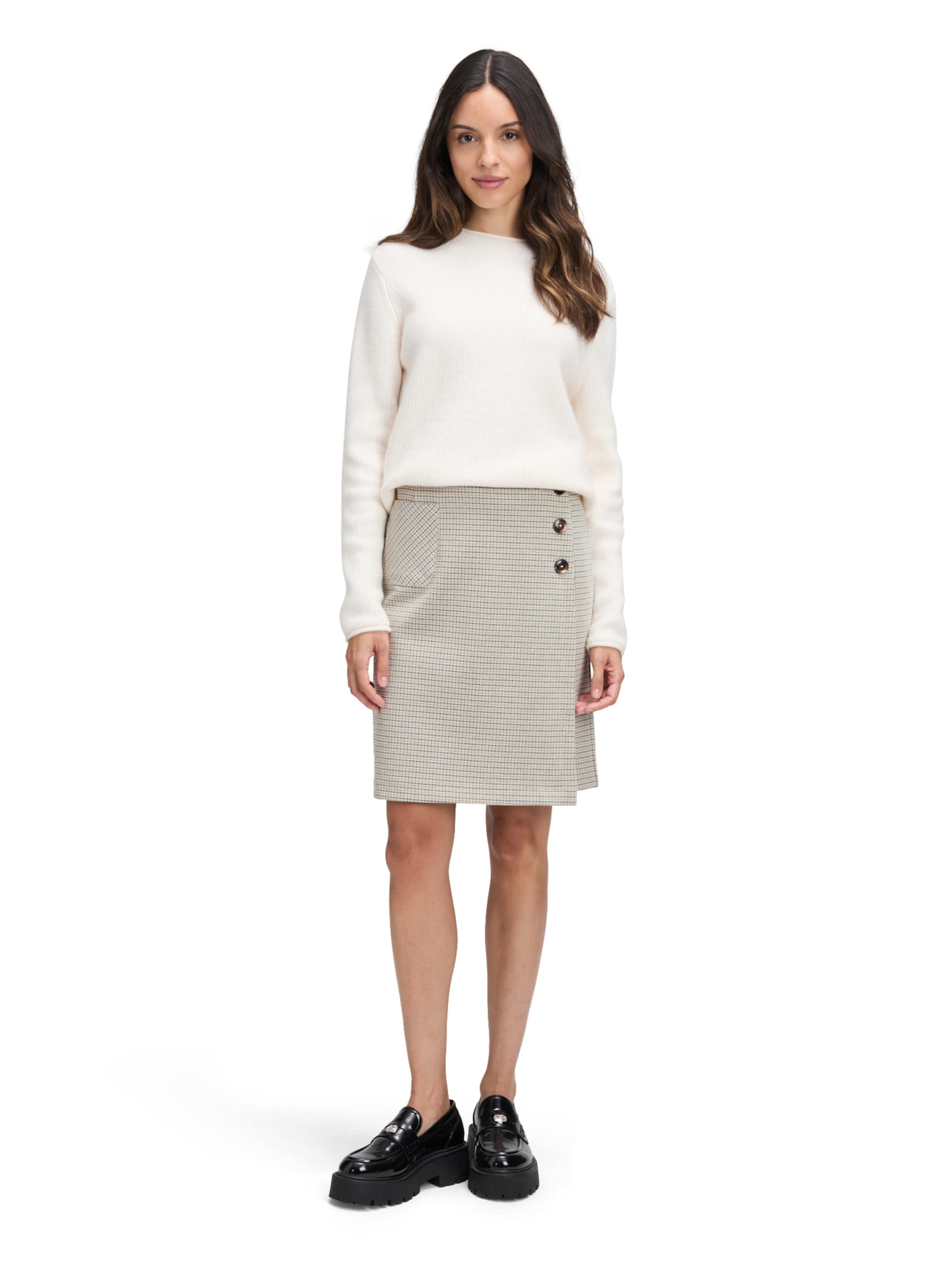 Cartoon Sweater in Beige