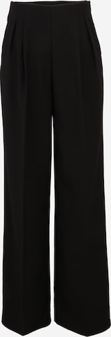 Vero Moda TallLoosefit Hlače s naborima 'VMHAILEY' - crna boja: prednji dio