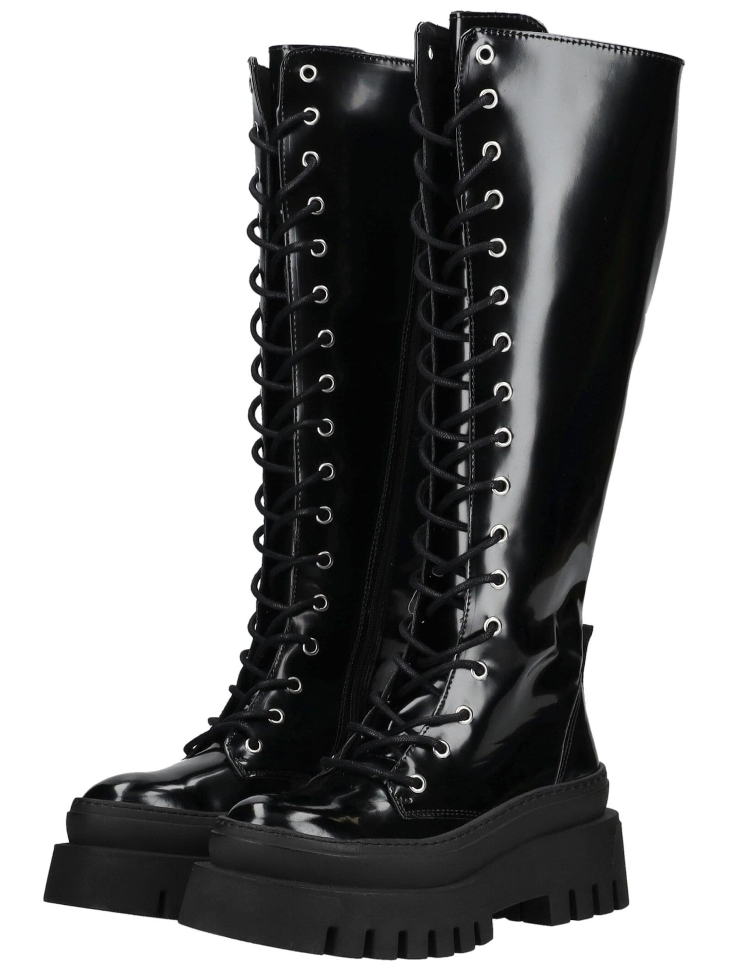 Stivale stringato di STEVE MADDEN in nero