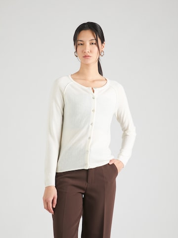 Cardigan rosemunde en beige : devant