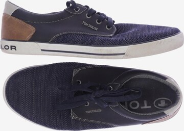 TOM TAILOR Sneakers & Trainers in 45 in Blue: front