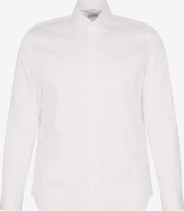 Coupe slim Chemise business 'SMART CLASSICS' SEIDENSTICKER en blanc : devant