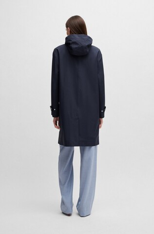 BOSS Trenchcoat 'Prefari-Trvl' in Blau