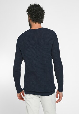 Louis Sayn Strickpullover Pullover in Blau