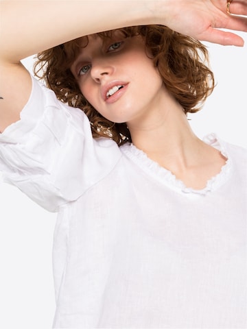 Line of Oslo - Blusa 'Pie' en blanco